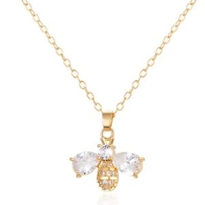 Beautiful Bee Design Necklace